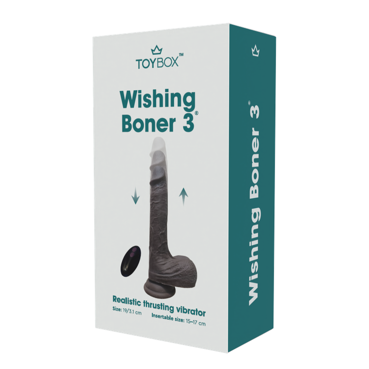 ויברטור מדמה חדירה שחור  'המשאלות 3'