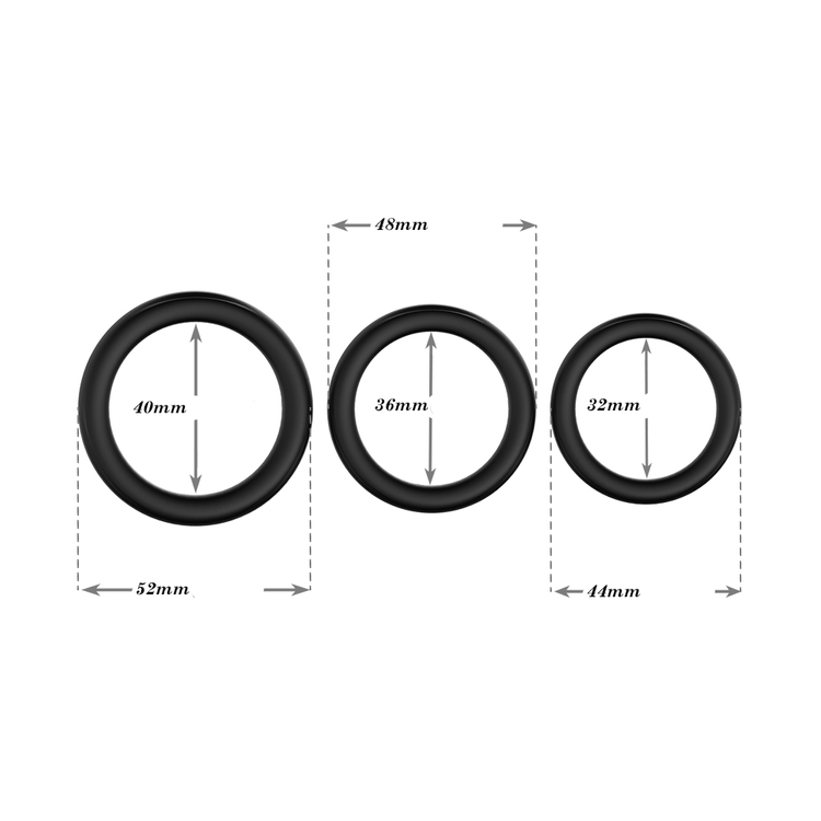 3 טבעות סיליקון The Power of 3