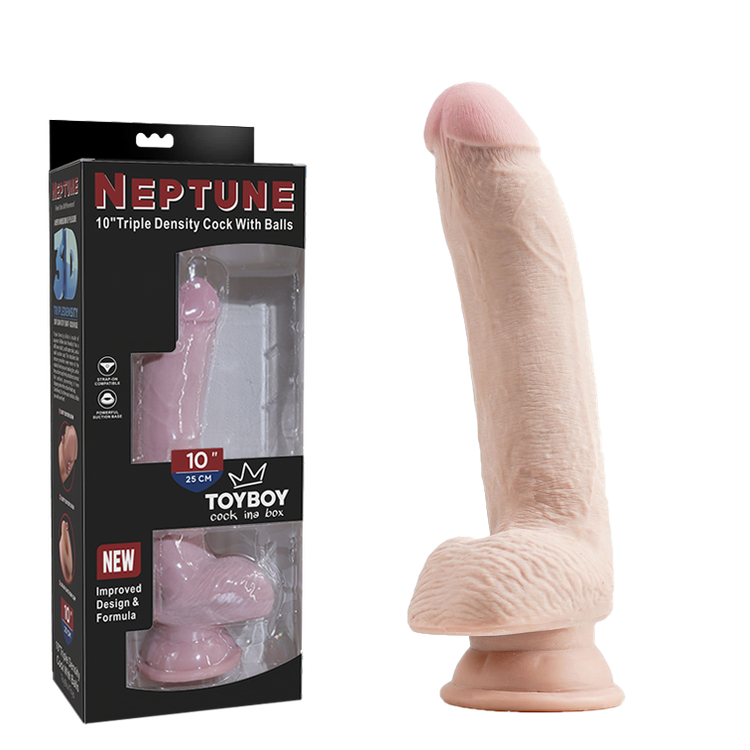 NEPTUNE דילדו ראלסטי נצמד