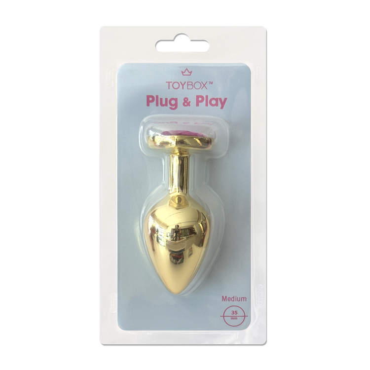 פלאג מתכת זהובה יהלום צהוב מוזהב