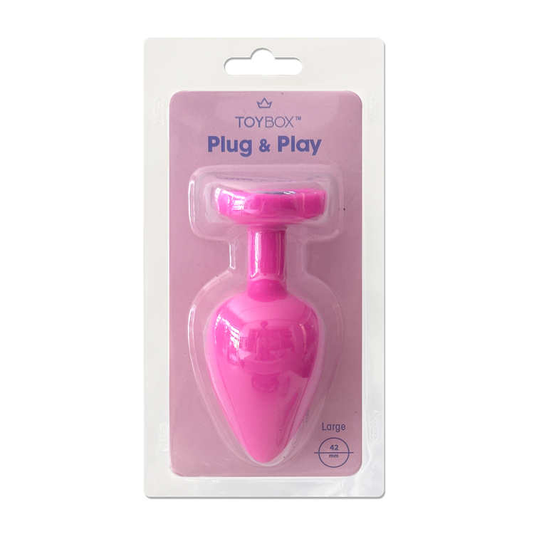 פלאג סיליקון ורוד יהלום ורוד