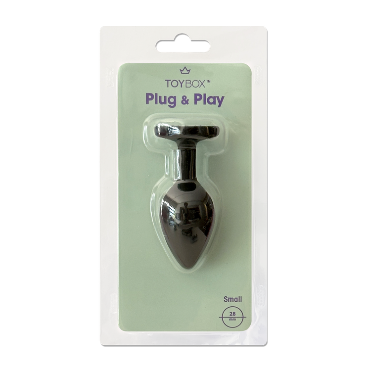 פלאג סיליקון שחור יהלום כחול אקווה