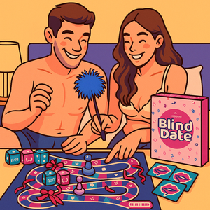 משחק לוח זוגי סרטים ואזיקים  בליינד דייט