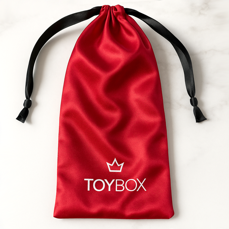 Toy Bag תיק איחסון גדול סטן אדום