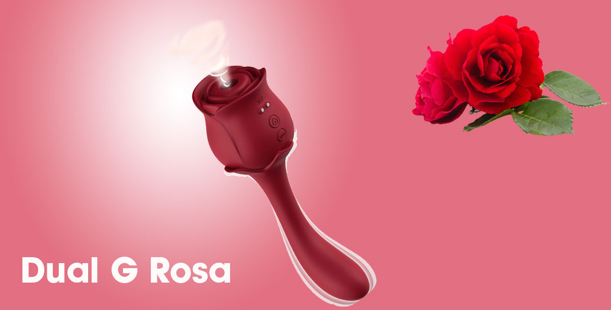 המאהב הרומנטי: Dual G Rosa מבית ToyBox