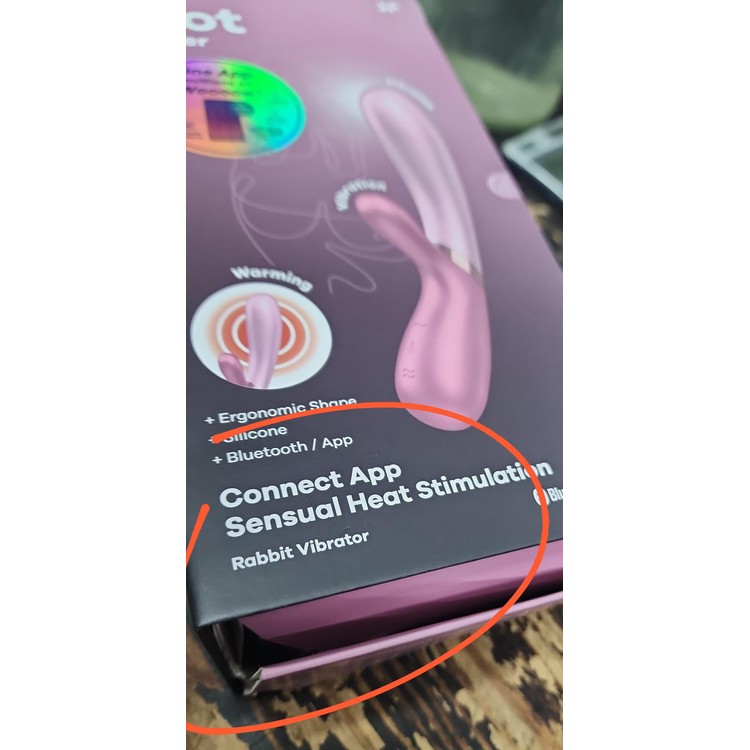 ויברטור ארנבון מתחמם Hot Lover