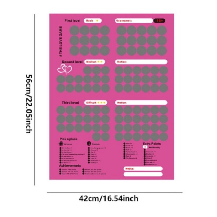 פוסטר גירוד The Love Game