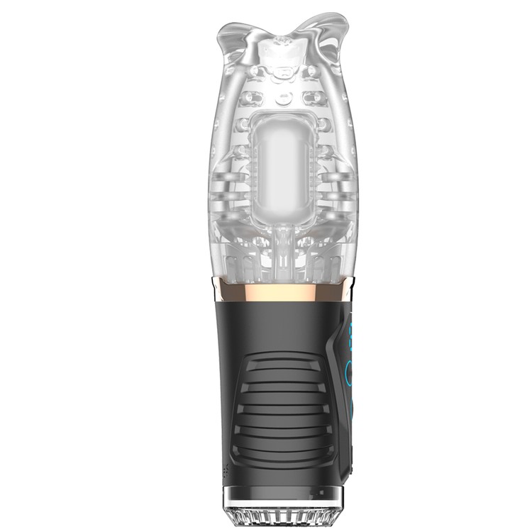 מאונן לגבר עם רטט ושאיבה עוצמתית Iron Stroke