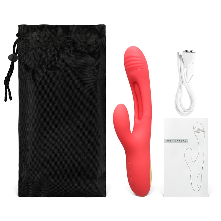 ויברטור ארנבון עם פונקציית Flapping יחודית Double Ride