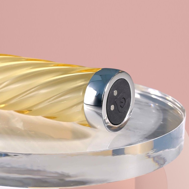 ויברטור מזכוכית יוקרתית Ice Desire