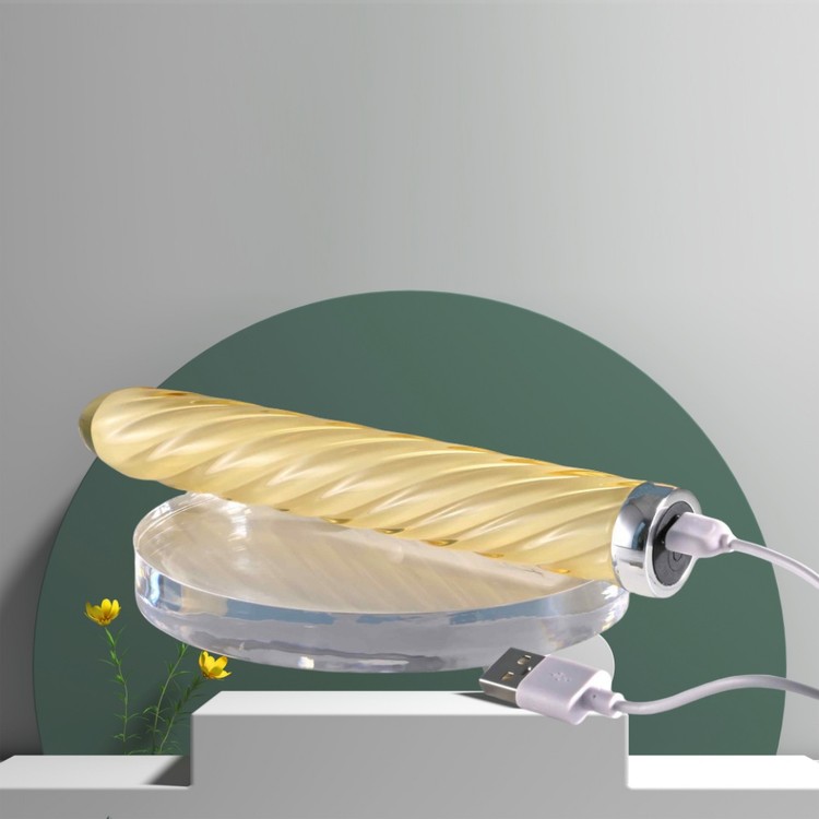 ויברטור מזכוכית יוקרתית Ice Desire