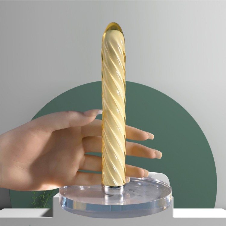 ויברטור מזכוכית יוקרתית Ice Desire