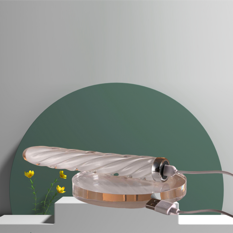 ויברטור זכוכית בעיצוב אלגנטי אייס לאב