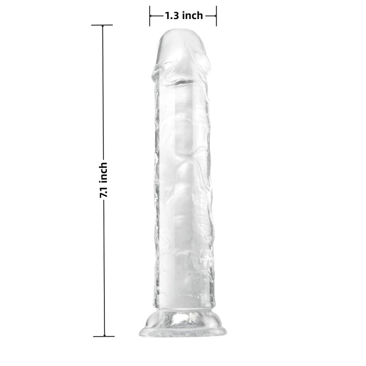 Crystal Clear Dildo