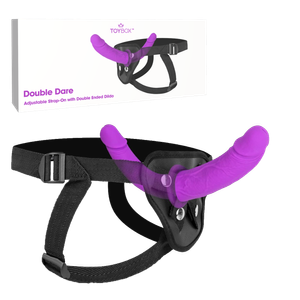 סטרפאון עם דילדו כפול Double Dare