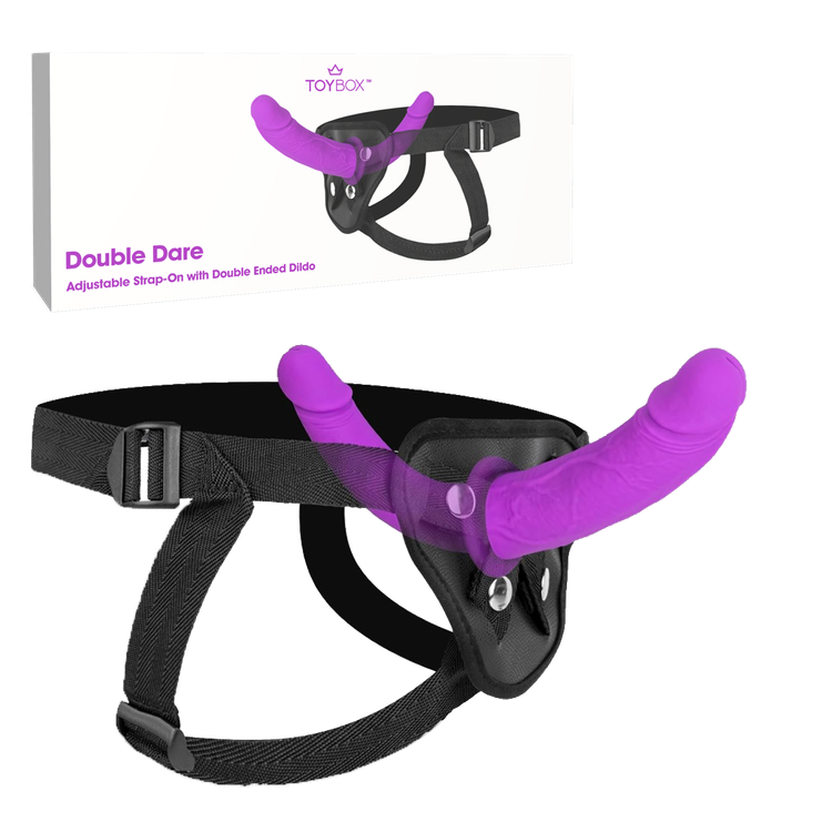 סטרפאון עם דילדו כפול Double Dare