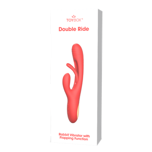 ויברטור ארנבון עם פונקציית Flapping יחודית Double Ride