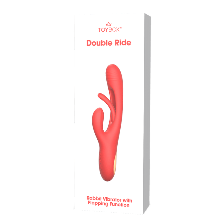 ויברטור ארנבון עם פונקציית Flapping יחודית Double Ride