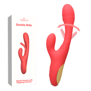 ויברטור ארנבון עם פונקציית Flapping יחודית Double Ride