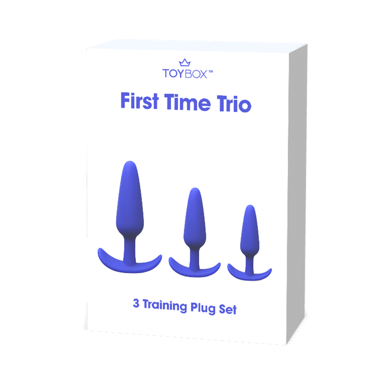 ערכת פלאגים למתחילים First Time Trio blue