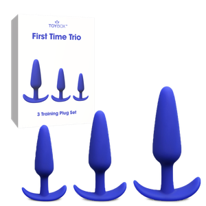 ערכת פלאגים למתחילים First Time Trio blue
