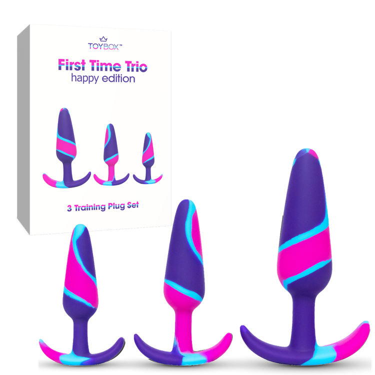 ערכת פלאגים למתחילים First Time Trio happy edition