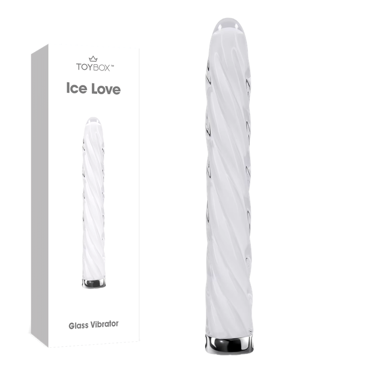 ויברטור זכוכית בעיצוב אלגנטי אייס לאב