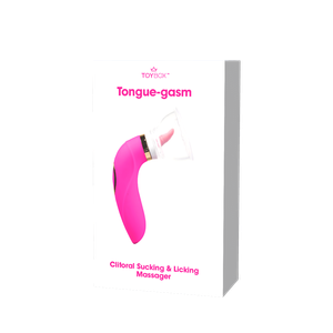 מעסה יונק ומלקק לדגדגן Tongue-gasm