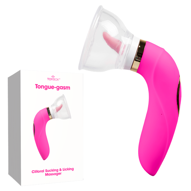 מעסה יונק ומלקק לדגדגן Tongue-gasm