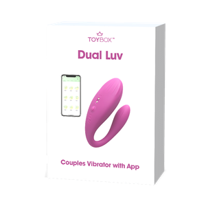 ויברטור זוגי חכם עם שליטה באפליקציה Dual Luv