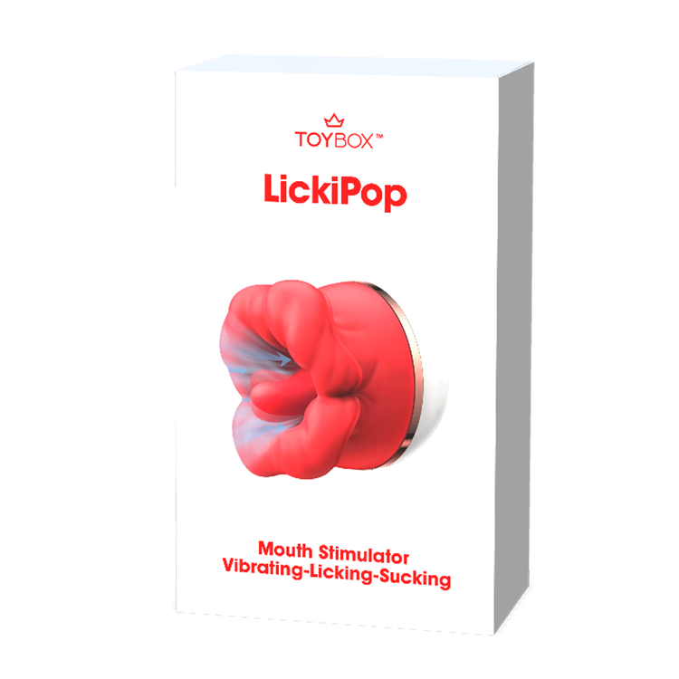 ויברטור חיצוני בצורת פה חושני Likipop