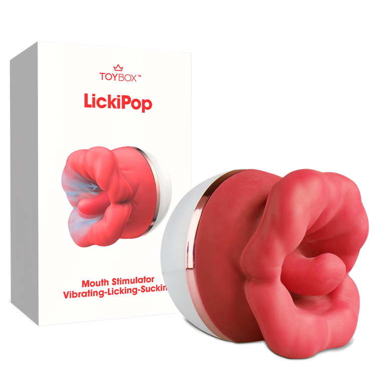 ויברטור חיצוני בצורת פה חושני Likipop