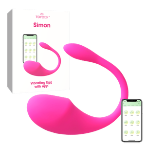 ביצת רטט עם אפליקציה Simon