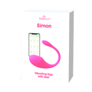 ביצת רטט עם אפליקציה Simon