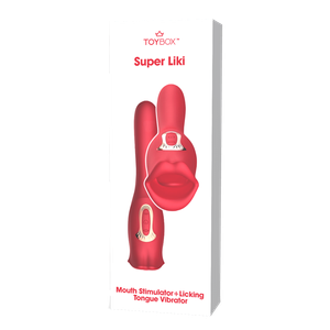 לשון רוטטת דו שימושי Super Liki