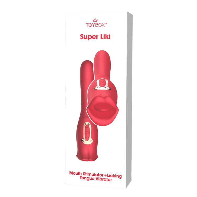 לשון רוטטת דו שימושי Super Liki