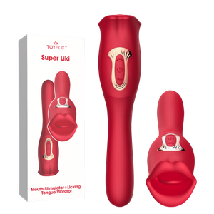 לשון רוטטת דו שימושי Super Liki