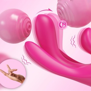 ויברטור בתנועת אצבע וגירוי משולב Cupid Touch