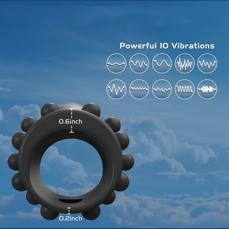 טבעת רטט טקסטורלית Power Play