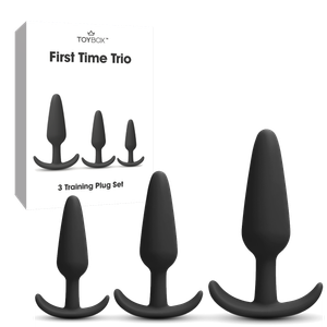 First Time Trio – סט פלאגים אנאליים למתחילים