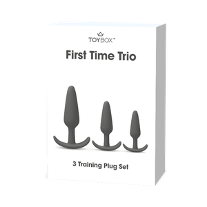 First Time Trio – סט פלאגים אנאליים למתחילים