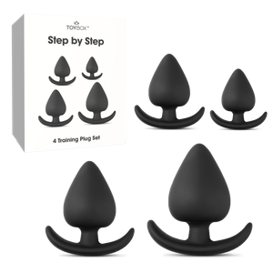 סט פלאגים אנאליים למתחילים Step by Step