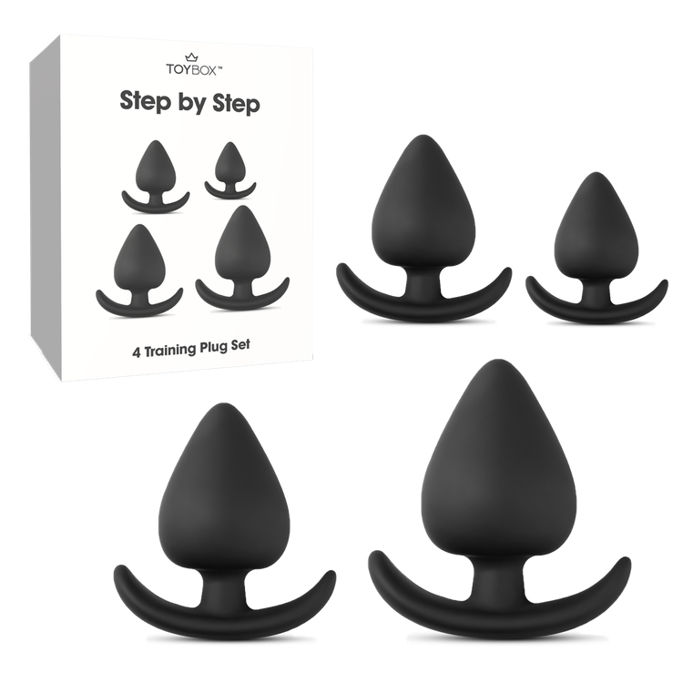 סט פלאגים אנאליים למתחילים Step by Step