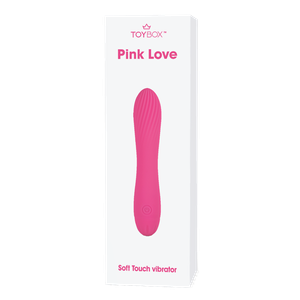ויברטור במגע קטיפתי Pink Love