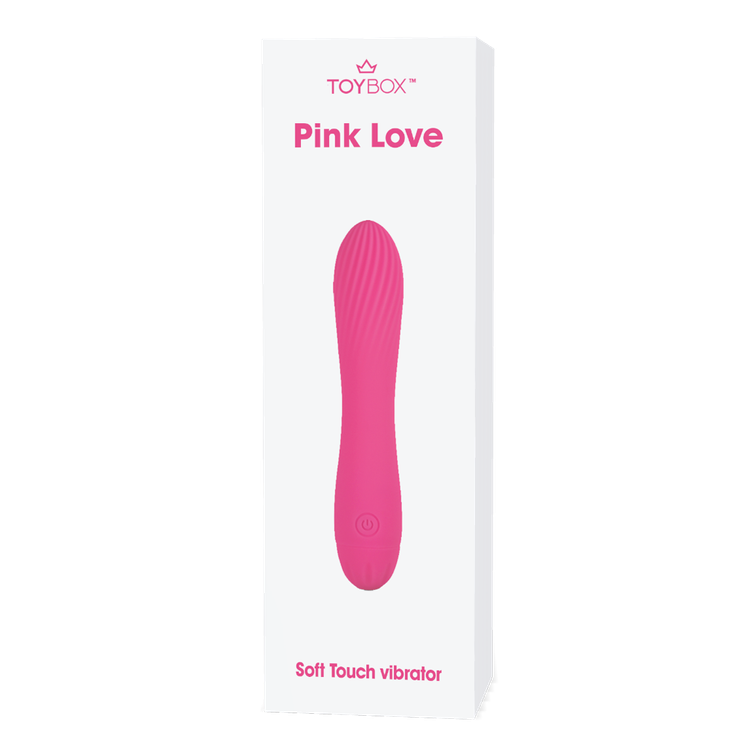 ויברטור במגע קטיפתי Pink Love