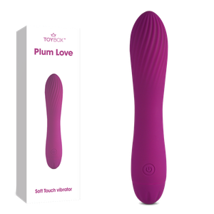 ויברטור במגע קטיפתי Plum Love