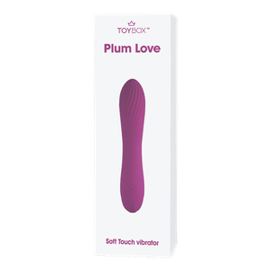 ויברטור במגע קטיפתי Plum Love