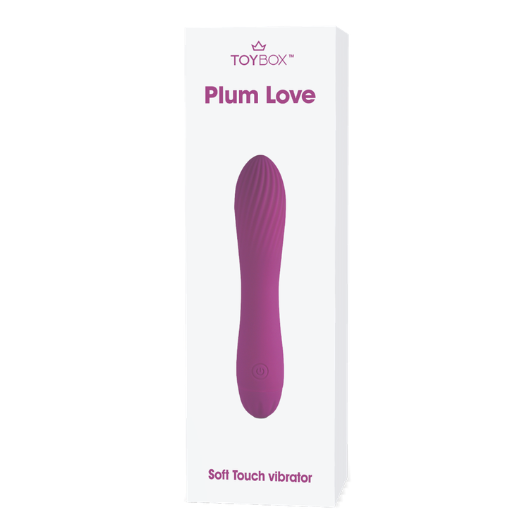 ויברטור במגע קטיפתי Plum Love