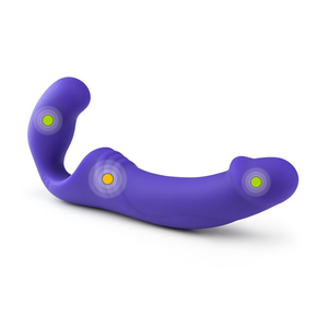 ויברטור סטרפ־און זוגי ללא רצועות Double Rider