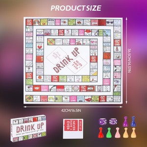 משחק לוח חברתי פלוס DRINK UP